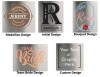 Stainless Steel Flask with Custom Imprint