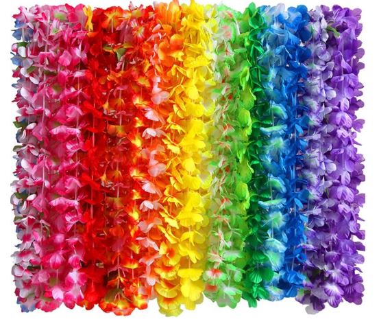 36" Luau Leis - 144 pieces main image