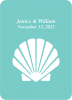 Shell Custom Wedding Playing Cards