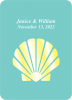 Shell Custom Wedding Playing Cards