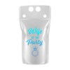 16 oz Custom Drink Pouch with Straw