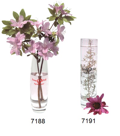 Personalized Bud Vases Custom Wedding