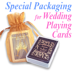 Personalized Wedding Playing Card Special Packaging